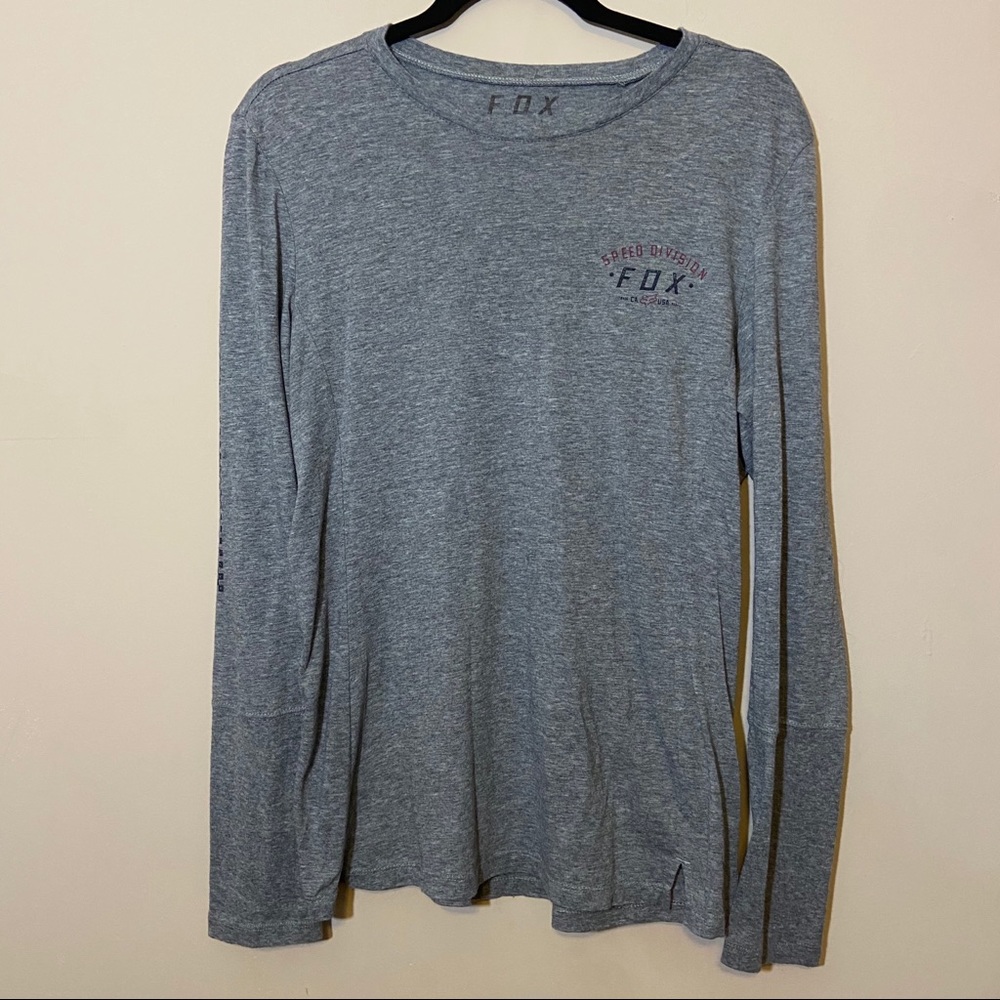 🦊Fox long sleeve graphic shirt size large